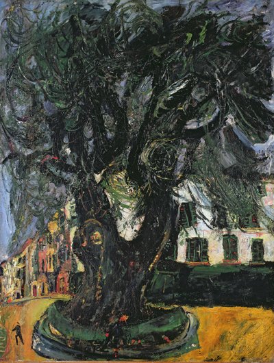 Der Baum in Vence, 1929 von Chaim Soutine